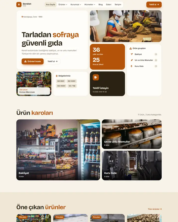 Tema 04 – Bento tasarım önizlemesi