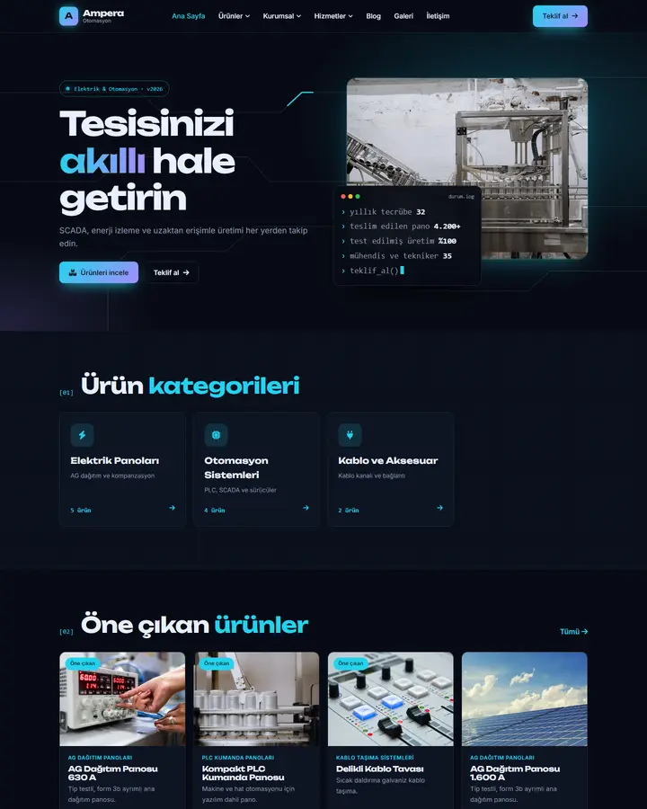 Tema 07 – Tekno tasarım önizlemesi