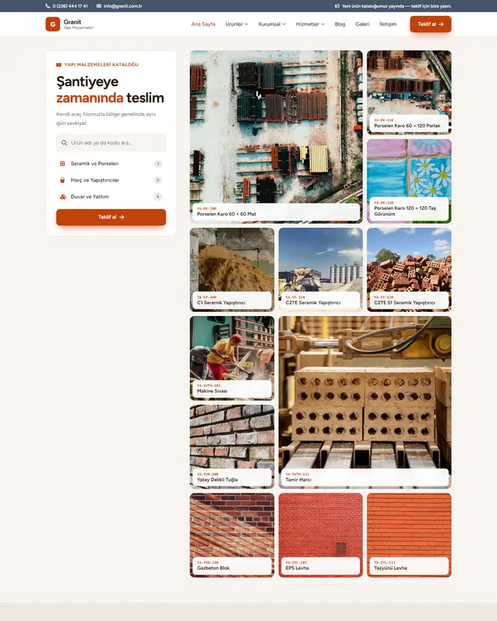 Tema 15 – Katalog tasarım önizlemesi