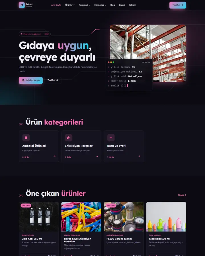 Tema 17 – Tekno tasarım önizlemesi