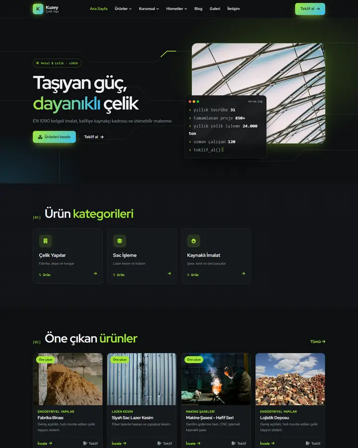 Tema 27 – Tekno tasarım önizlemesi